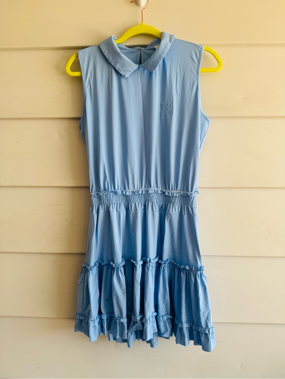 PAR Social Light Blue Golf Pickleball Summer Dress M